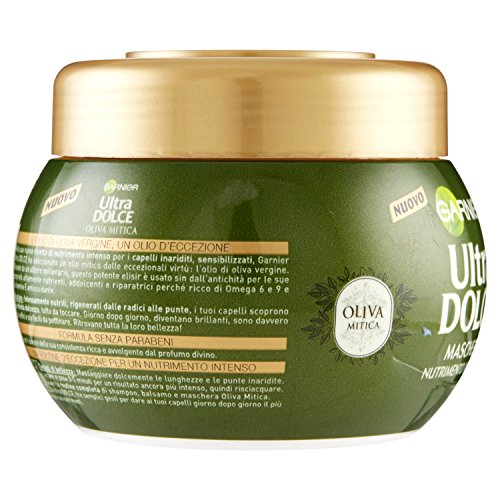 GARNIER Ultradolce Máscara Mítico Frasco De Oliva 300 Ml. Acondicionadores Para El Cabello