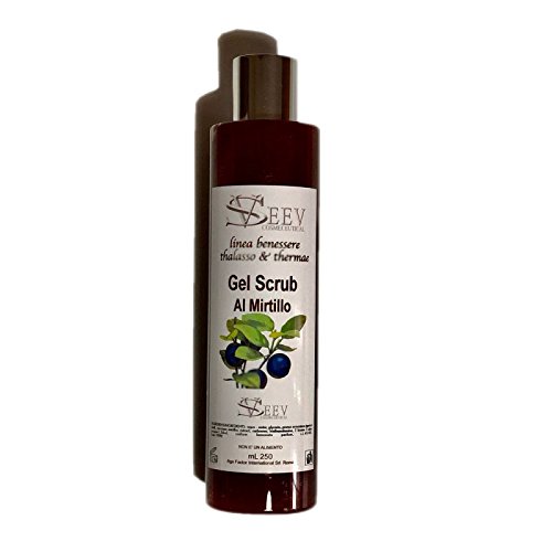 Gel Exfoliante de arándano Soft Peeling abrillantadora decongestionante (ideal para Pelli sensibles y couperose) 250 ml