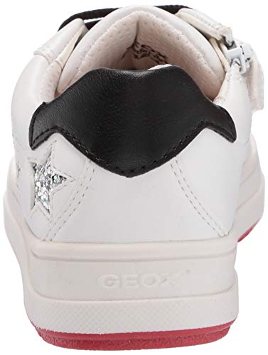 Geox J Rebecca Girl B, Zapatillas para Niñas, Blanco (White C1000), 37 EU