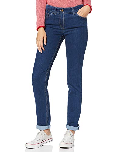 Gerry Weber Edition 92151-67910 Vaqueros Slim, Azul (Blue Denim 84100), 40 (Talla del Fabricante: 38R) para Mujer