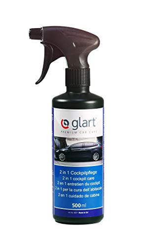 Glart 45CP Limpiador para el Interior del Coche, Cuidado y Limpieza Profunda, para un Brillo Negro Intenso en Todas Las Superficies de plástico