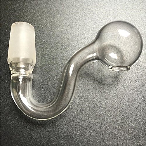 Glass Oil Burner Water Pipes Bong - 10mm 14mm 18mm Male Female Clear Thick Pyrex For Oil Rigs Glass Bongs Thick Big Bowls For Smoking (18mm male)