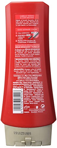 Gliss - Acondicionador Ultimate Color - 3 uds de 200ml - Schwarzkopf