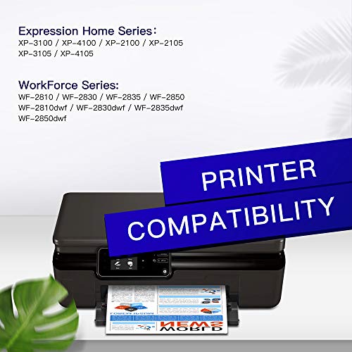 GPC Image 603 XL Tinta Compatible para Epson 603XL Cartuchos de Tinta para Epson Expression Home XP-3100 XP-4100 XP-2100 XP-2105 XP-3105 XP-4105 Workforce WF-2810 WF-2830 WF-2835 WF-2850 (5-Pack)