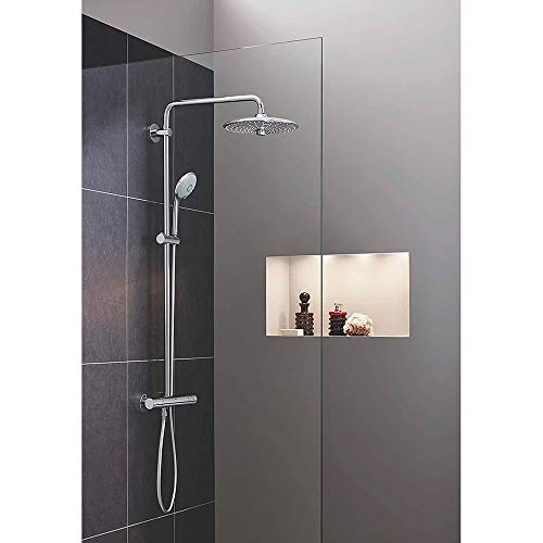 Grohe 27296002 Euphoria 260 - Sistema de ducha con termostato, alcachofa de 260 mm con tres chorros y teleducha de 110 mm con tres chorros