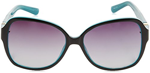 Guess GF0275 Gafas de sol, Negro (Nero/celeste), 58 para Mujer