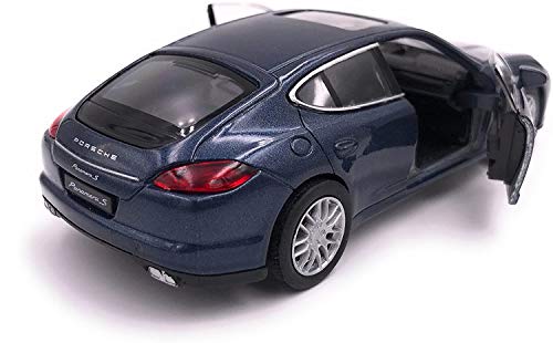 H-Customs Welly Panamera S Model Car Auto Producto con Licencia 1: 34-1: 39 Negro