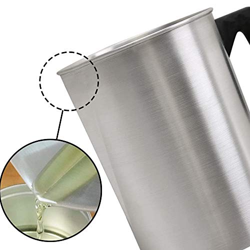 Haavpoois Olla De Cera Para Velas, Jarra De Colada Sin Goteo De 3 L Olla Para Hacer Velas Con Mango Resistente Al Calor, Para Manualidades De Bricolaje De Velas De Cocina Casera