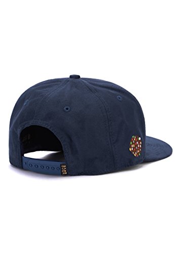 Hands of Gold Hog Soo Delicious Cap Snapback, Azul Marino y MC, Talla única