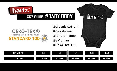 Hariz - Body de manga corta para bebé (12 a 18 meses), diseño de Navidad, color marrón