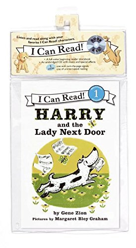 Harry and the Lady Next Door Book and CD (I Can Read Level 1) by Gene Zion(2008-02-05)