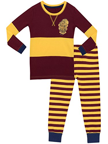 HARRY POTTER - Pijama para niñas Ajuste Ceñido - 10-11 Años