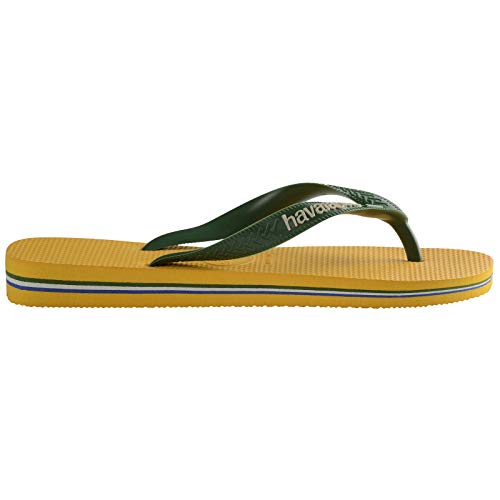 Havaianas Brasil Logo Chanclas Unisex adulto, Amarillo (Banana Yellow), 43/44 EU