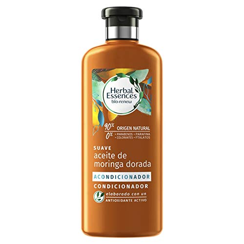 HERBAL Essences acondicionador aceite de moringa dorada bio bote 400 ml