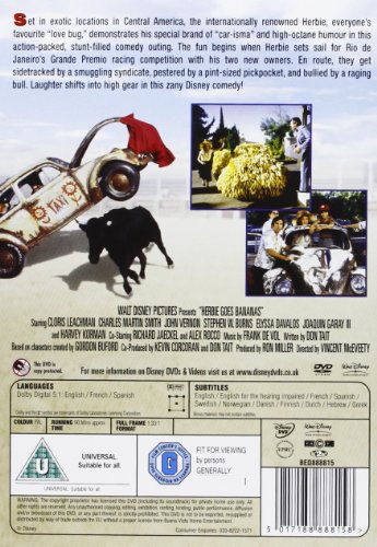 Herbie Goes Bananas [Reino Unido] [DVD]