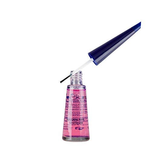 Herome Blanqueador de uñas (Nal Whitener) resplandor rosado (Pink Glow) - 10ml. - una capa base, una laca de color y una capa superior