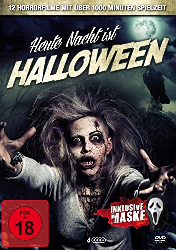 Heute Nacht ist Halloween - Box Edition mit Horror-Maske (4 DVDs mit 12 Filmen) [Alemania]