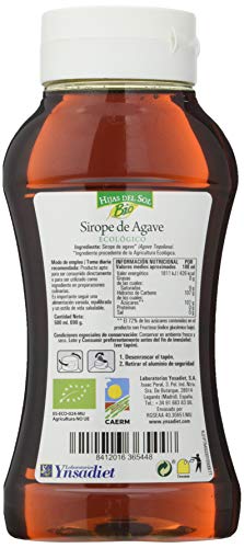 Hijas Del Sol Bio Sirope de Agave Ecológico Bio - 500 ml