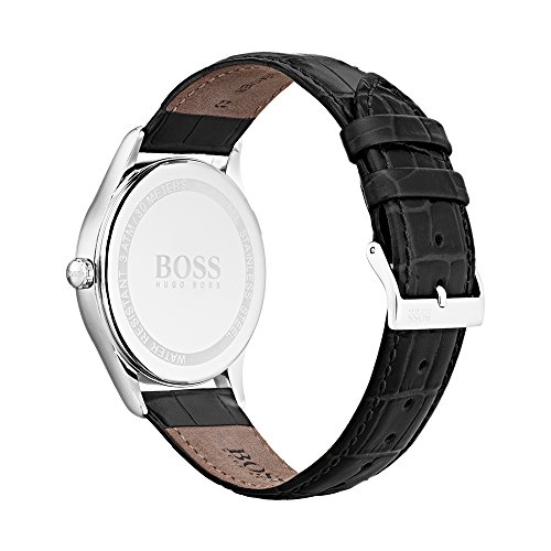 Hugo BOSS Reloj Analógico para Hombre de Cuarzo con Correa en Cuero 1513553