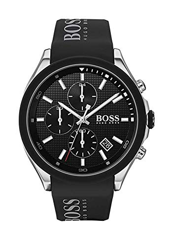 Hugo BOSS Reloj Analógico para Hombre de Cuarzo con Correa en Silicona 1513716