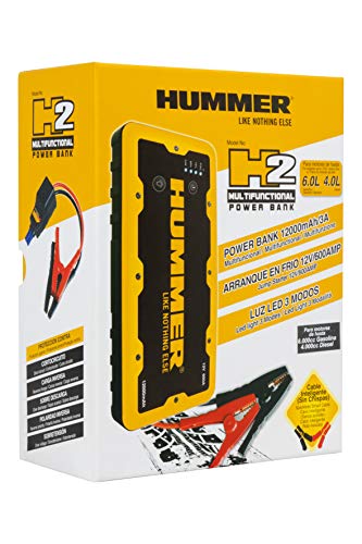 Hummer HUMM12000 Arrancador de Bateria para Coche 12000mAh