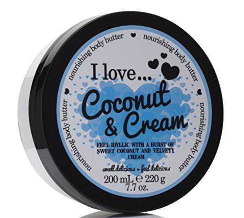 I Love... Coconut & Cream Nourishing Body Butter 200ml by I Love Cosmetics