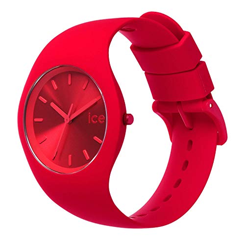 Ice-Watch - ICE colour Spicy - Reloj rosso para Hombre (Unisex) con Correa de silicona - 017912 (Medium)