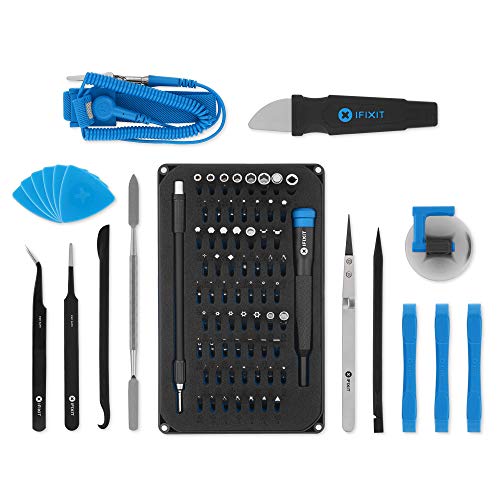 iFixit Pro Tech Toolkit Incluye 64 bit driver kit herramientas reparar móviles smartphones portátiles y otros electrónicos