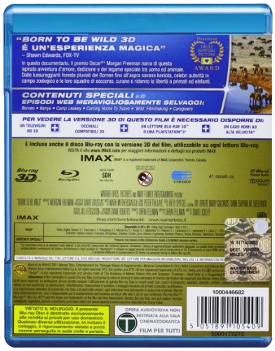 Imax - Born to be wild (3D+2D) [Italia] [Blu-ray]