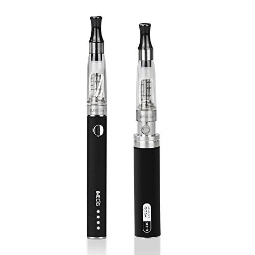 IMECIG® 5 x CE4 Transparente Claro Vapor Atomizador para E-Cig Clearomizer para Ego MT3 CE4 CE5 CE6 Batería de E-Cigarrillo Cigarrillo Electrónico Pluma de Vapor E-Shisha No Nicotina