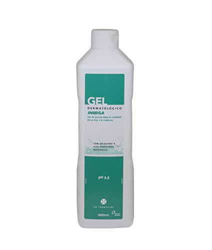 INIBSA gel de ducha dermatológico con colágeno y lipo proteínas bote 1 lt