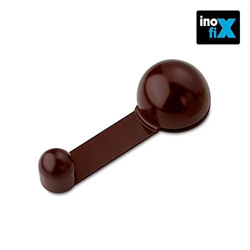 Inofix M231718 - Tope puerta retenedor giratorio 2035-marron