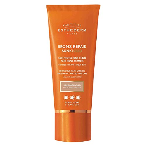 Institut Esthederm Bronz Repair - Protector de color, antiarrugas, dureza del sol, 50 ml