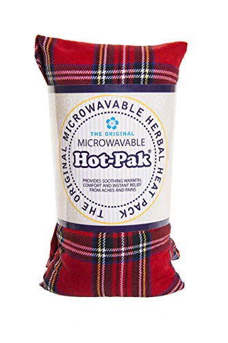 Intelex Microwaveable TARTAN Hot Pak: Award Winning Lavender Wheat Bag Cushion