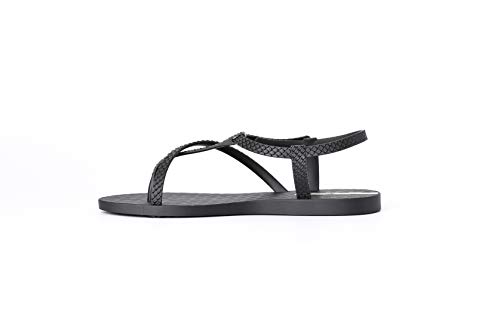 Ipanema Class Wish Fem, Sandalias Planas para Mujer, Negro, 41/42 EU