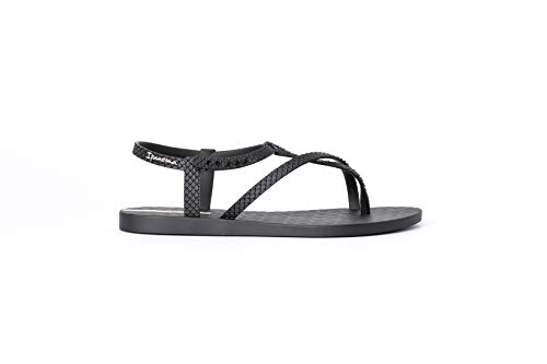 Ipanema Class Wish Fem, Sandalias Planas para Mujer, Negro, 41/42 EU