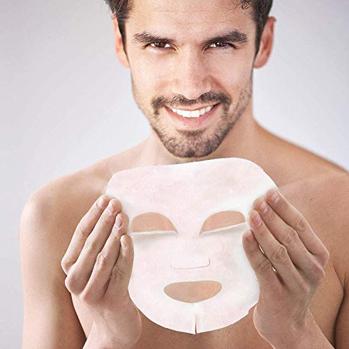 Iroha Nature - Mascarilla Facial para Hombre Tisú Hydra Vital, con vitamina C, 1 unidad | Mascarilla Hidratante Vitamin Complex Hombre | Mascarilla Anti Fatiga