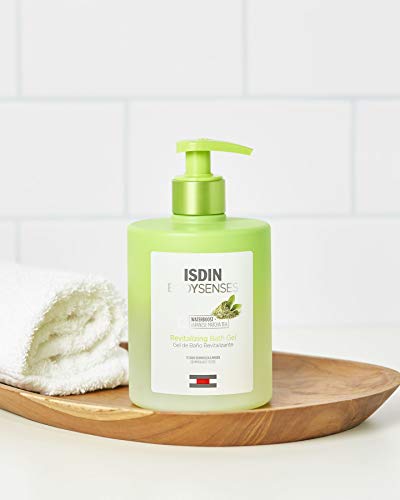 ISDIN BodySenses Gel de Baño, Gama Revitalizante con Te Matcha, Hidrata tu piel de sensaciones - 500ml