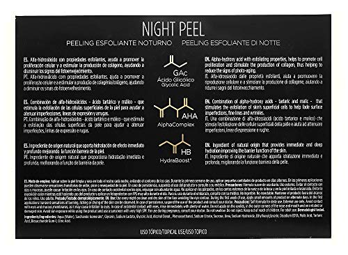 Isdin Isdinceutics Night Peel | Peeling Exfoliante facial de Noche, Promueve la Renovación Celular Monodosis 30 x 2ml, 60 ml
