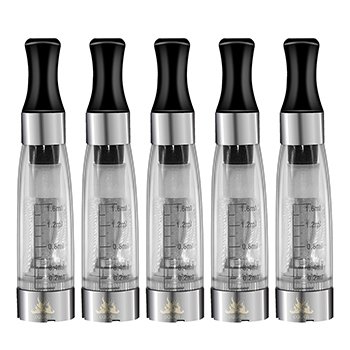 IXIGER 5 x CE4 Transparente Claro Vapor Atomizador para E-Cig Clearomizer para Ego E-Cigarrillo Cigarrillo Electrónico No Nicotina