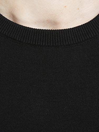 Jack & Jones Jjebasic Knit Crew Neck Noos suéter, Negro (Navy Blazer), XX-Large para Hombre