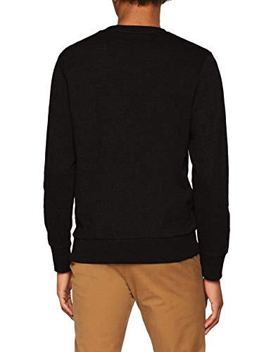 JACK & JONES Jjeholmen Sweat Crew Neck Noos, Suéter para Hombre, Negro (Black), X-Large