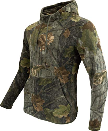 Jack Pyke Fieldman - Sudadera de Forro Polar con Capucha - English Oak Evolution - XXL