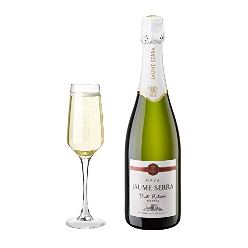 Jaume Serra Brut Nature Reserva - Cava Premium, Pack de 6 x 750 ml