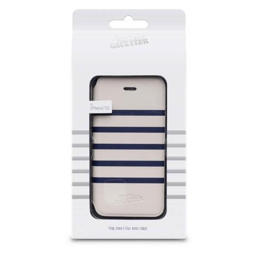 Jean Paul Gaultier JP259831 - Carcasa folio para Apple iPhone 5C, blanco/azul