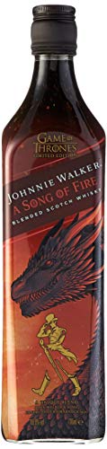 Johnnie Walker Song of Fire Whisky Escocés, Edición limitada Juego de Tronos: Casa Targaryen – 700 ml