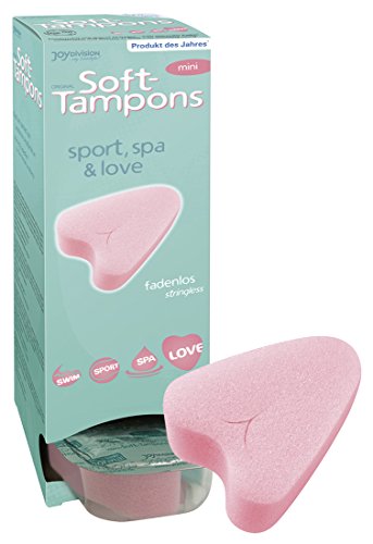 Joydivision Soft Tampones – higiénico agradable al tacto cómodo y agradable de llevar – Ideal incluso para muy pesado menstrual flujo …