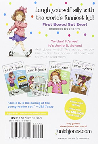 Junie B. Jones First Boxed Set Ever!: Books 1-4