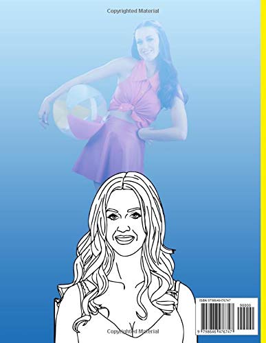 Katy Perry Coloring Book: Katy Perry Crayola Relaxation Adult Coloring Books For Women And Men! With Crayons