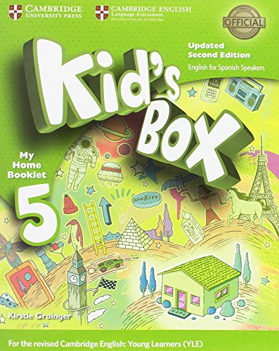 Kid's Box Level 5 Activity Book with CD ROM and My Home Booklet Updated English for Spanish Speakers